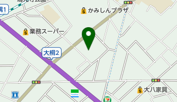 大阪経済大学70周年記念館ギャラリーの地図画像