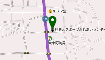 大東市立歴史とスポーツふれあいセンターの地図画像