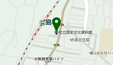 島本町立歴史文化資料館の地図画像