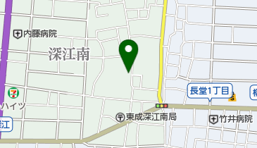 人間国宝角谷一圭記念深江郷土資料館の地図画像