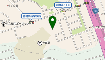 箕面市立郷土資料館の地図画像