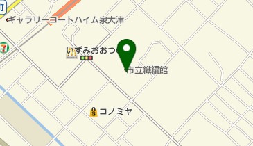 テクスピア大阪の地図画像