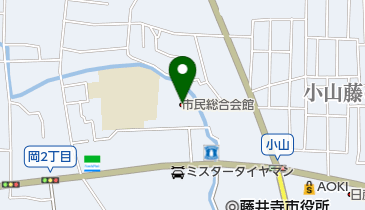 藤井寺市立市民総合会館の地図画像