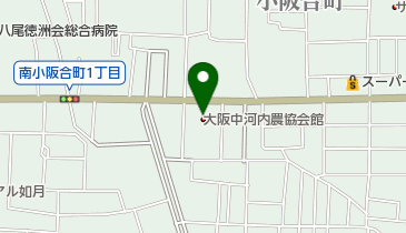 大阪中河内農協会館の地図画像