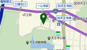 一心寺シアター倶楽の地図画像