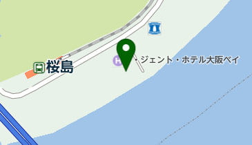Zepp Osaka Baysideの地図画像