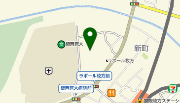 枚方市総合文化芸術センターの地図画像