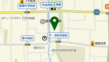 きたしんホールの地図画像