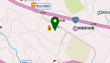 熊取町文化ホールの地図画像