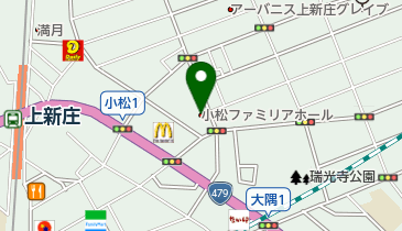 (株)日本セレモニー小松ファミリアホールの地図画像