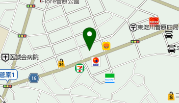 (株)敬裕社菅原ホールの地図画像