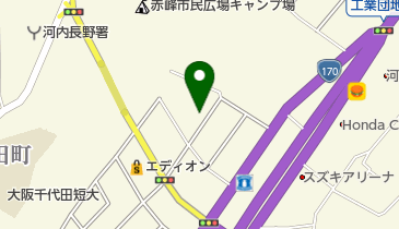 愛華セレモニーホール」(河内長野市-斎場-〒586-0038)の地図/アクセス