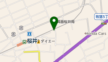 (株)共益社の地図画像