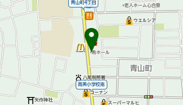 メモリアル如月希ホールの地図画像