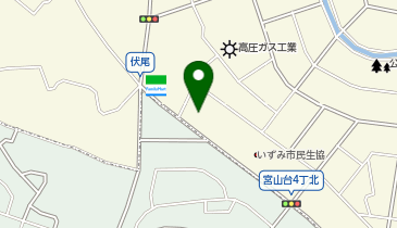 葬儀会館家族葬ホールティア堺伏尾の地図画像