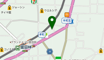 家族葬ホールティア富田林駅前の地図画像