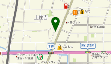 仏光殿白善社ホールの地図画像