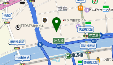 茨城新聞社大阪支社の地図画像