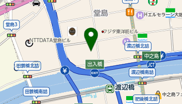 琉球新報社大阪支社の地図画像