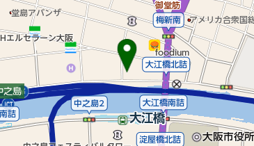 (株)テレビ熊本大阪支社の地図画像