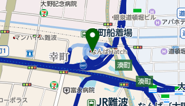 (株)エフエム大阪本社の地図画像