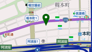 (株)和歌山放送大阪支社の地図画像