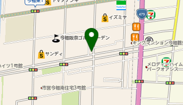 ほっかほっか亭今福鶴見店の地図画像