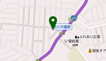 池田泉州銀行ときわ台支店の地図画像