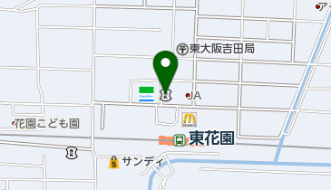 尼崎信用金庫東大阪支店の地図画像
