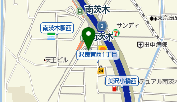 尼崎信用金庫南茨木支店の地図画像