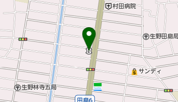 永和信用金庫生野支店の地図画像