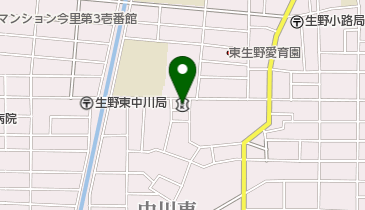 大阪シティ信用金庫生野中支店の地図画像