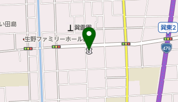大阪シティ信用金庫たつみ支店の地図画像
