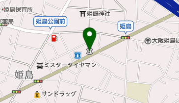 大阪シティ信用金庫姫島支店の地図画像