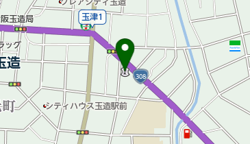 大阪商工信用金庫東成支店の地図画像