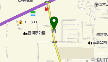 大阪信用金庫茨木支店の地図画像