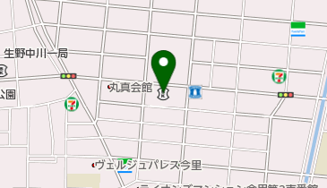 大阪信用金庫今里支店の地図画像