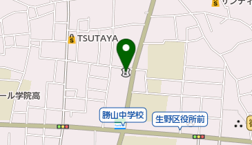大阪信用金庫勝山支店の地図画像