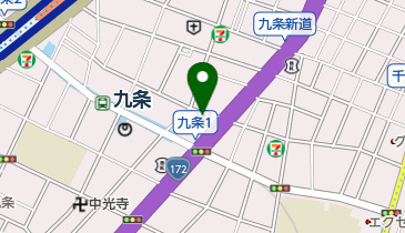 大阪信用金庫九条支店の地図画像