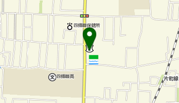 大阪信用金庫四条畷支店の地図画像