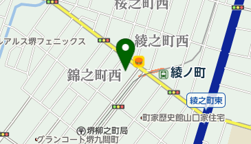 大阪信用金庫七道支店の地図画像