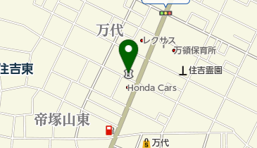 大阪信用金庫住吉支店の地図画像