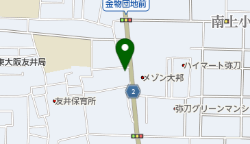 大阪信用金庫東大阪支店の地図画像