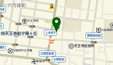 大阪信用金庫本店の地図画像