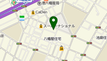 大阪信用金庫港支店の地図画像