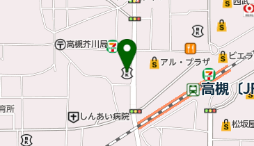 北おおさか信用金庫芥川支店の地図画像