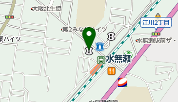 北おおさか信用金庫島本支店の地図画像