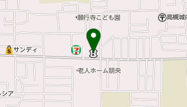 北おおさか信用金庫城南支店の地図画像