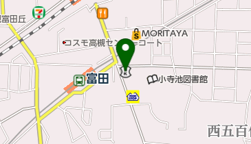 北おおさか信用金庫富田支店の地図画像