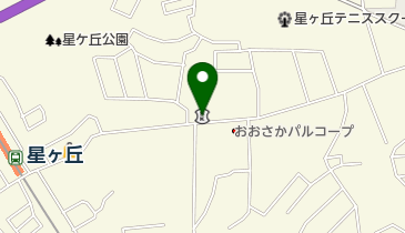枚方信用金庫星丘支店の地図画像